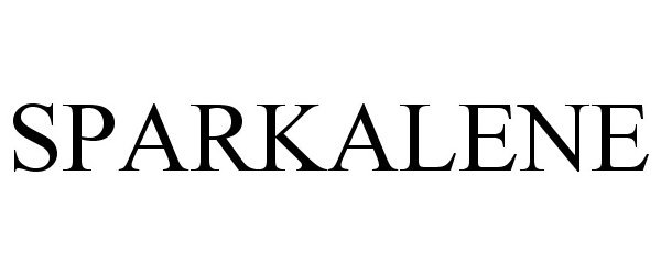 Trademark Logo SPARKALENE