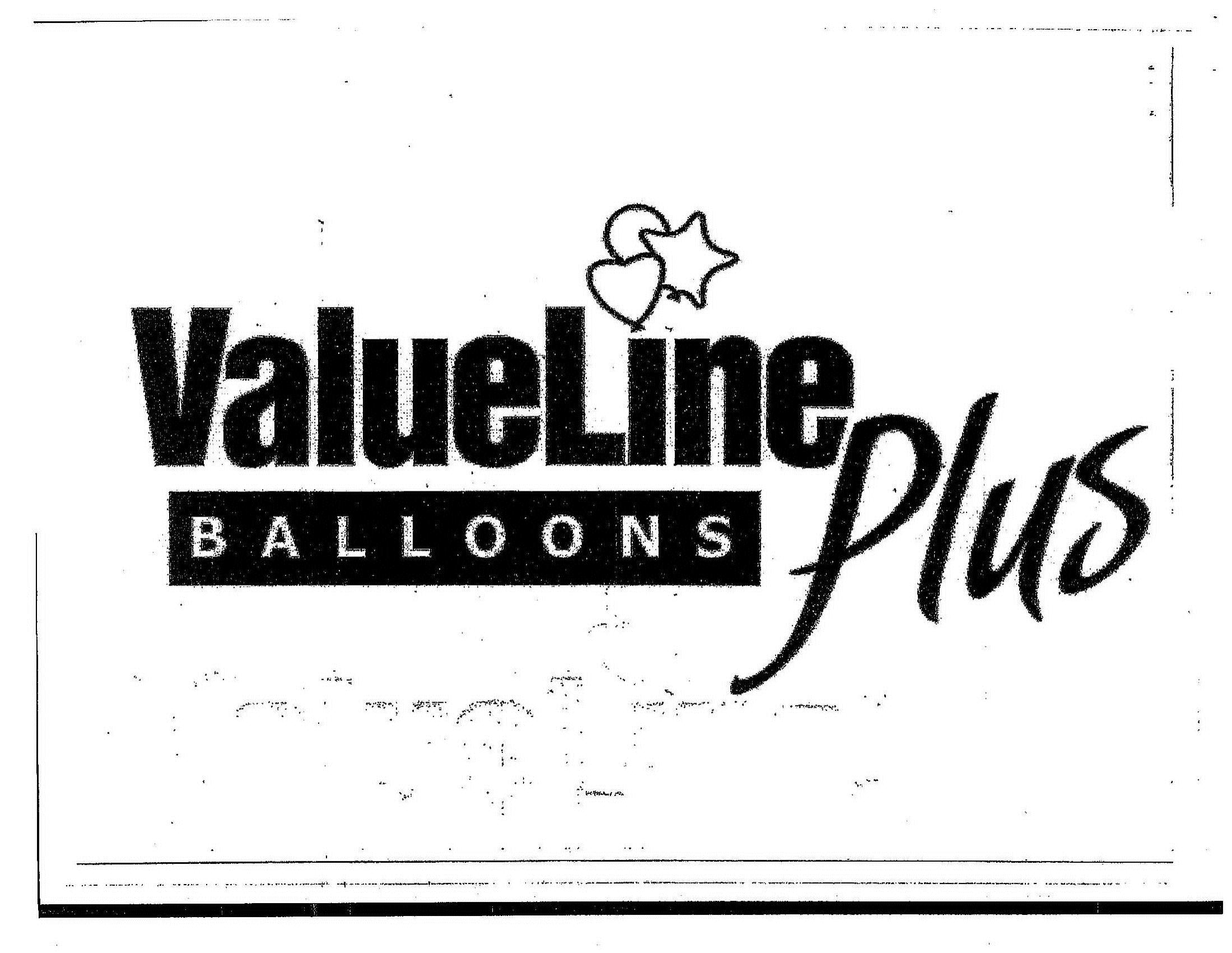 VALUELINE BALLOONS PLUS