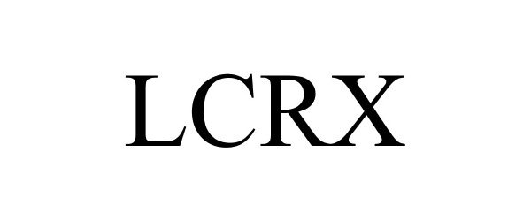 Trademark Logo LCRX