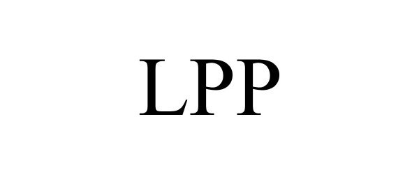 Trademark Logo LPP