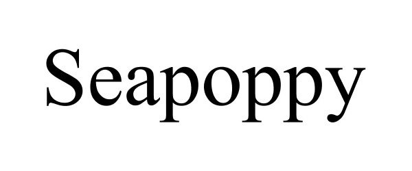 Trademark Logo SEAPOPPY