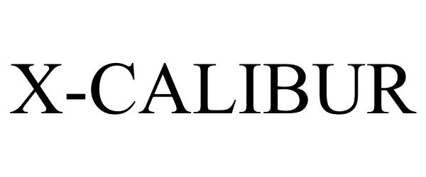 Trademark Logo X-CALIBUR