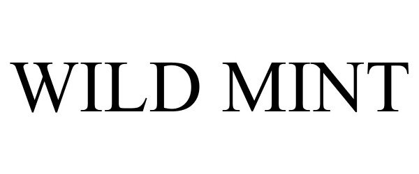 Trademark Logo WILD MINT