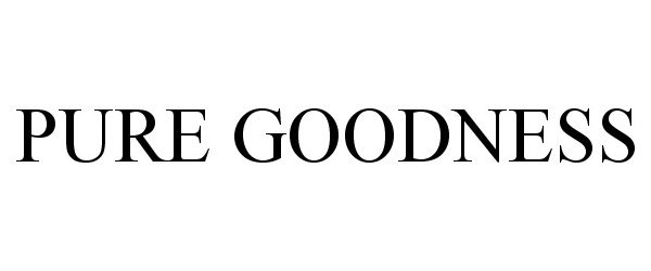 Trademark Logo PURE GOODNESS