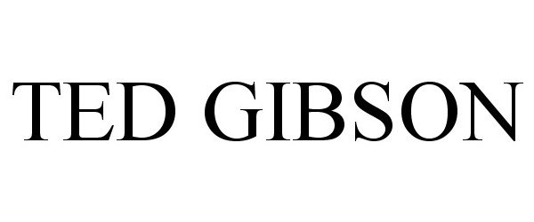 Trademark Logo TED GIBSON