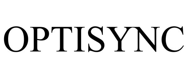 Trademark Logo OPTISYNC