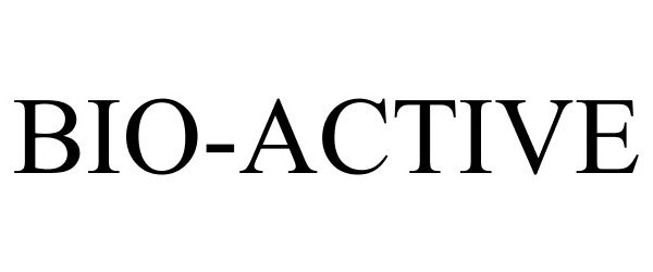 Trademark Logo BIO-ACTIVE