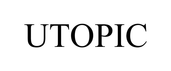Trademark Logo UTOPIC