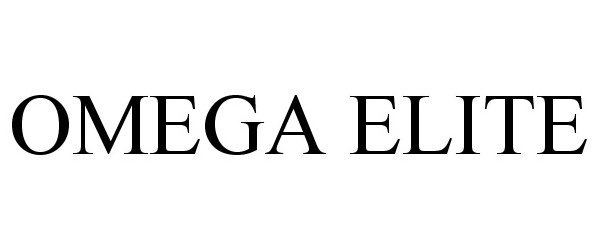 Trademark Logo OMEGA ELITE