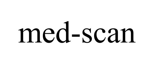 Trademark Logo MED-SCAN