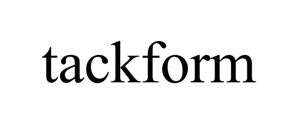 Trademark Logo TACKFORM
