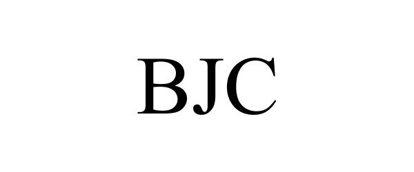 Trademark Logo BJC