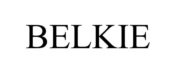Trademark Logo BELKIE