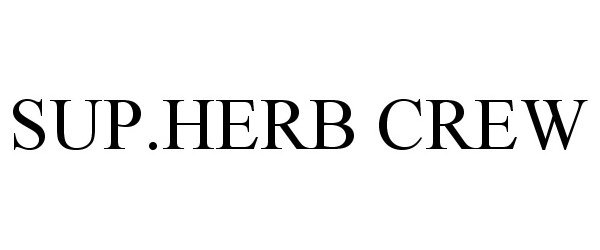  SUP.HERB CREW