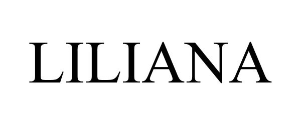 Trademark Logo LILIANA