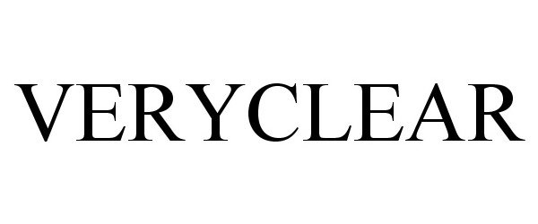 Trademark Logo VERYCLEAR