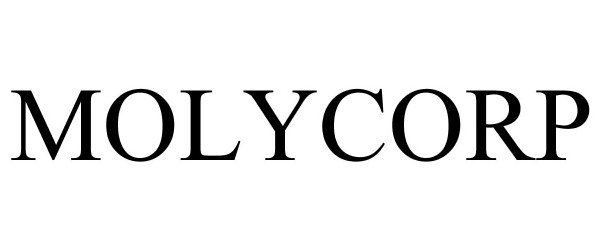 Trademark Logo MOLYCORP