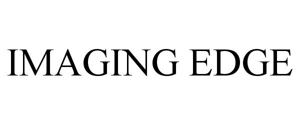 Trademark Logo IMAGING EDGE