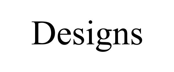 Trademark Logo DESIGNS