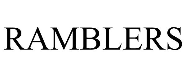 Trademark Logo RAMBLERS