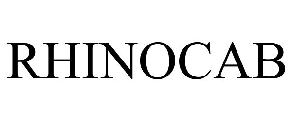 Trademark Logo RHINOCAB