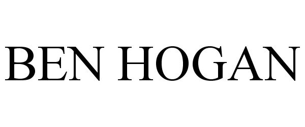Trademark Logo BEN HOGAN