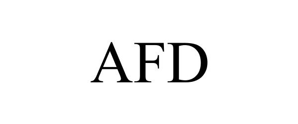 Trademark Logo AFD