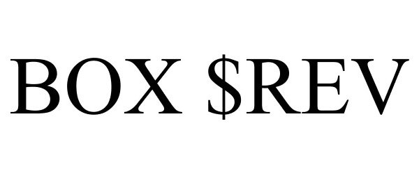 Trademark Logo BOX $REV