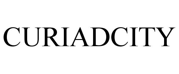 Trademark Logo CURIADCITY