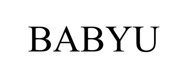 Trademark Logo BABYU