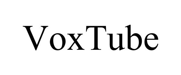 Trademark Logo VOXTUBE