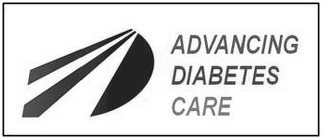 Trademark Logo ADVANCING DIABETES CARE