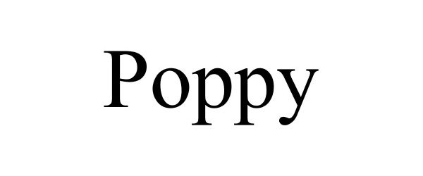 Trademark Logo POPPY