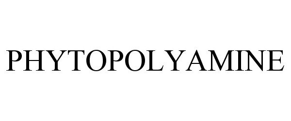 Trademark Logo PHYTOPOLYAMINE