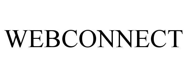 Trademark Logo WEBCONNECT