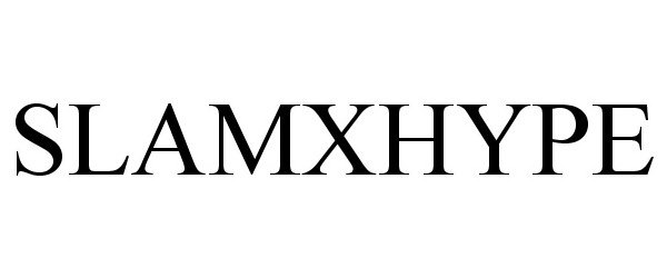 Trademark Logo SLAMXHYPE