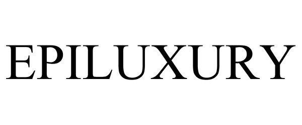 Trademark Logo EPILUXURY