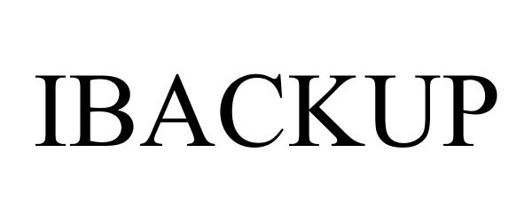  IBACKUP