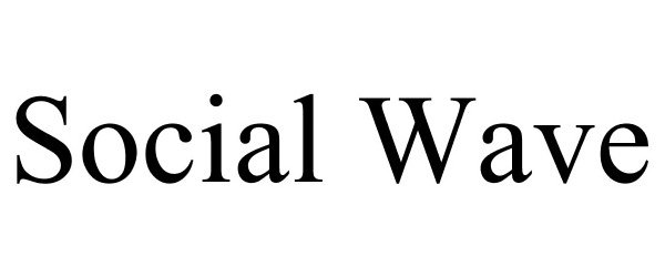 Trademark Logo SOCIAL WAVE