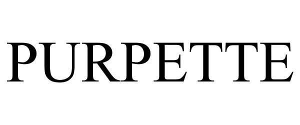 Trademark Logo PURPETTE