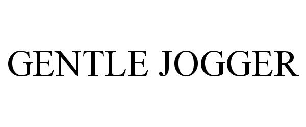 Trademark Logo GENTLE JOGGER