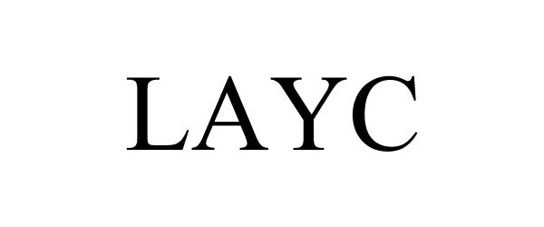 Trademark Logo LAYC