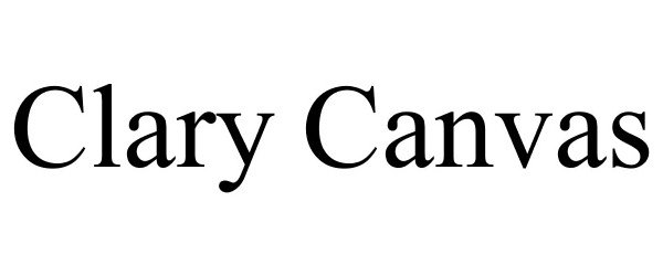 Trademark Logo CLARY CANVAS