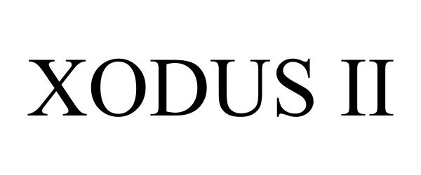 Trademark Logo XODUS II