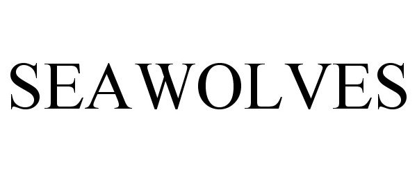 Trademark Logo SEAWOLVES