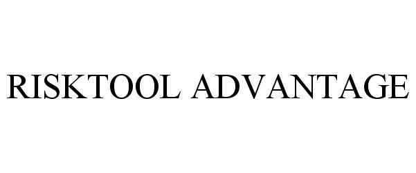 Trademark Logo RISKTOOL ADVANTAGE