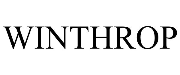 Trademark Logo WINTHROP