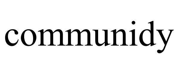 Trademark Logo COMMUNIDY