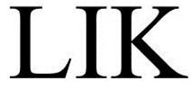 Trademark Logo LIK