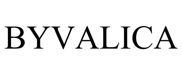 Trademark Logo BYVALICA